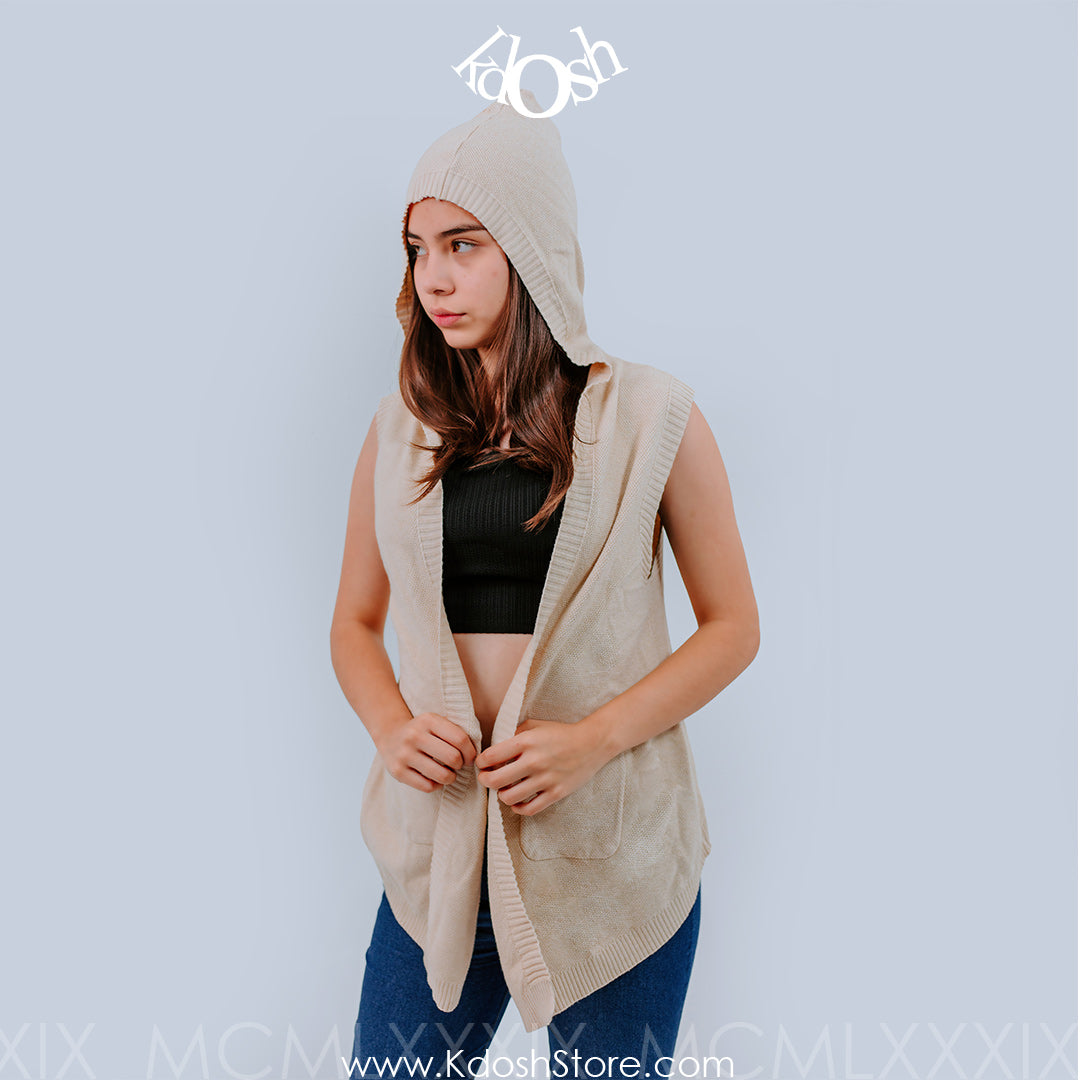Chaleco Hoodie Chic - Perfecto para Tu Look Casual