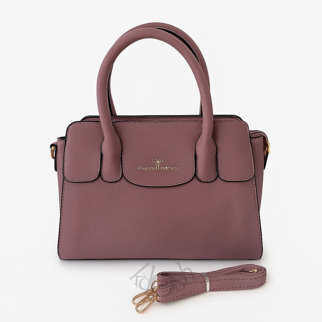 Cartera Clásica de Mujer en Color Sólido – Elegancia Atemporal