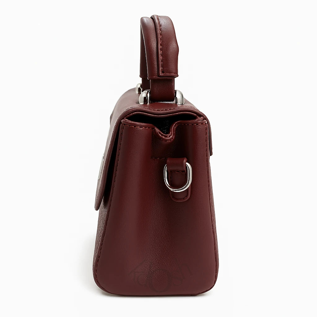 Cartera de Dama con Cierres Decorativos – Estilo Sofisticado y Urbano