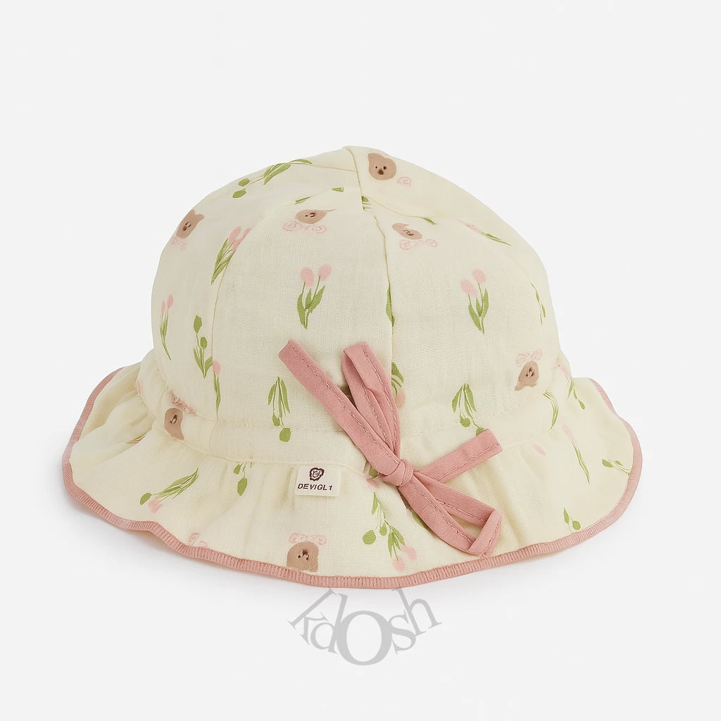 GORROS INFANTILES DE ALGODÓN con Diseño Animalitos