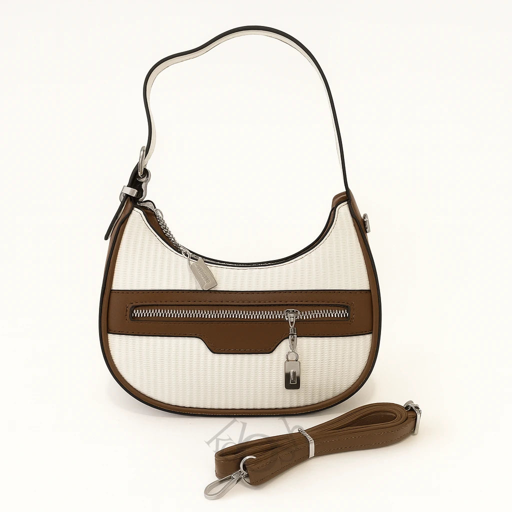 Cartera con Textura Natural – Estilo Minimalista y Casual Chic