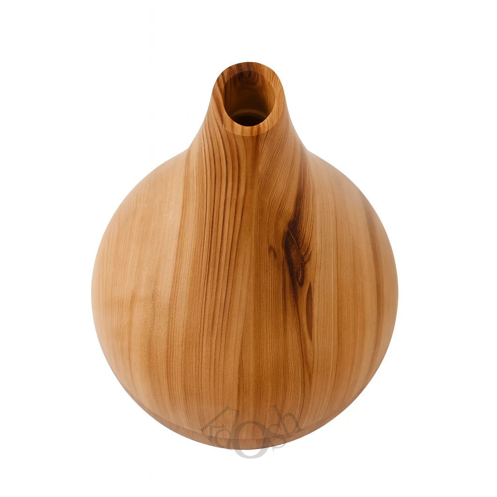 Humidificador con Temporizador y Luces LED Multicolor – Diseño Efecto Madera
