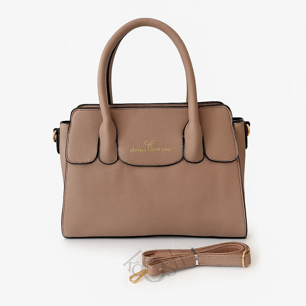 Cartera Clásica de Mujer en Color Sólido – Elegancia Atemporal