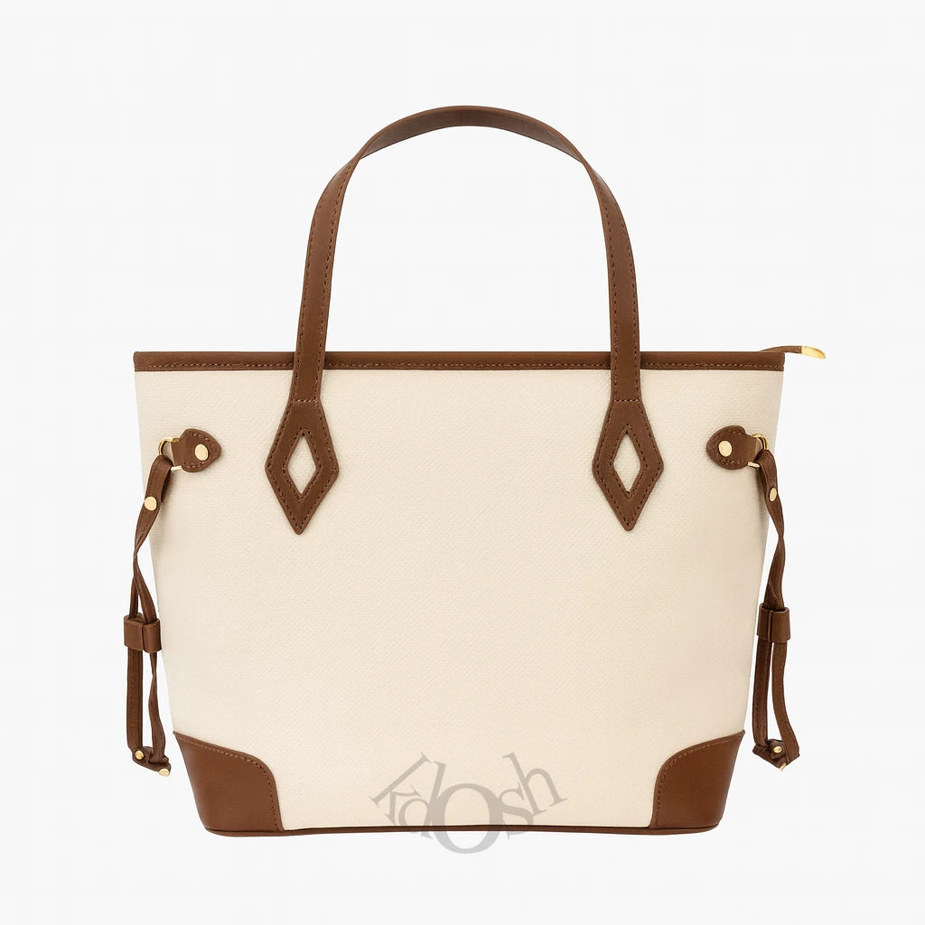 BOLSO BICOLOR ELEGANTE – AMPLITUD Y ESTILO