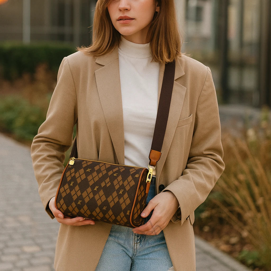 Bolso con Estampado Exclusivo – Elegancia y Versatilidad