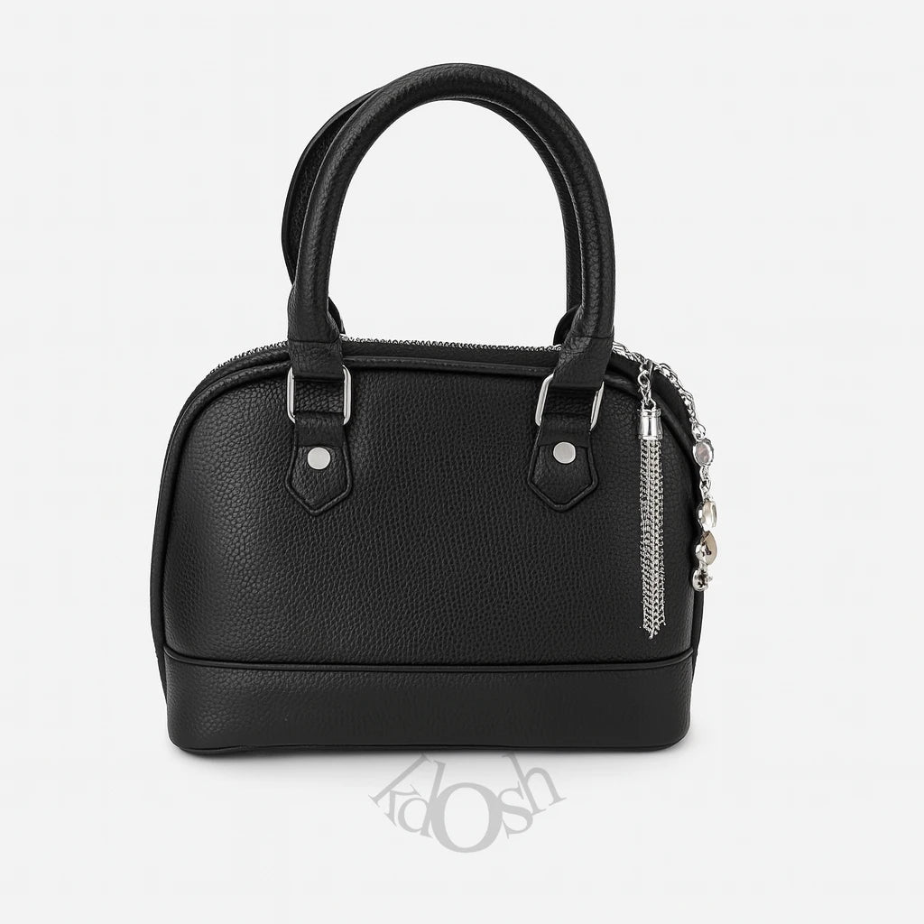 Cartera de Mano con Adorno Metálico – Estilo Minimalista y Sofisticado
