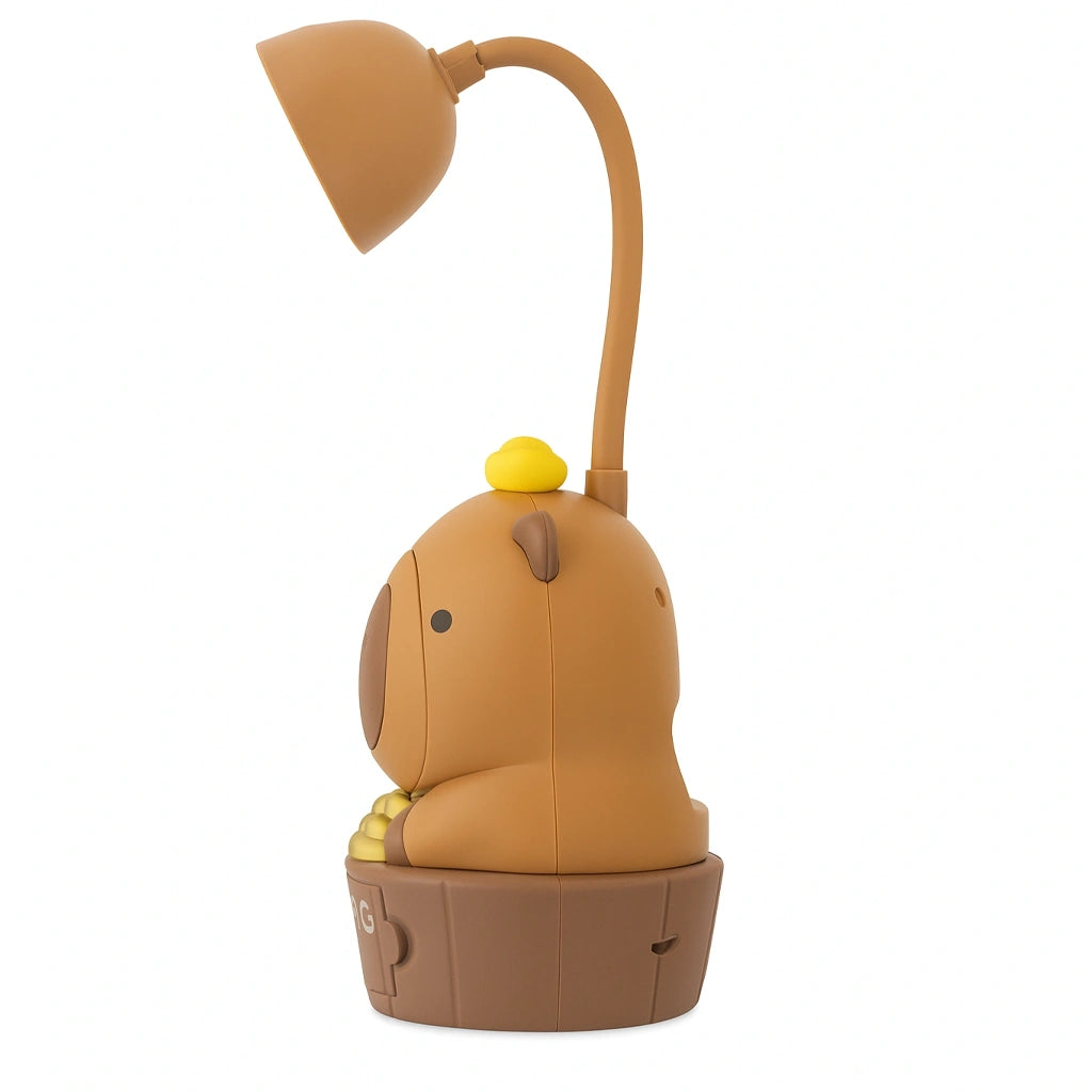 Lámpara Nocturna con Tajador – Inspiración Capibara