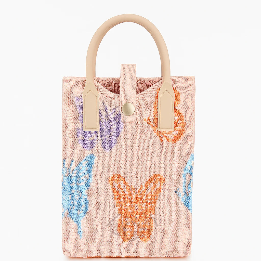 Mini Bolso Tejido Compacto con Diseños Exclusivos