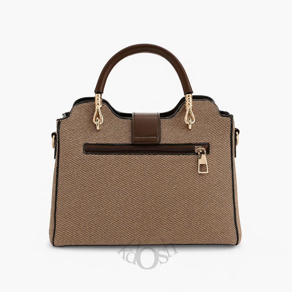 Cartera con Detalles en Cuero Sintético – Elegancia Funcional