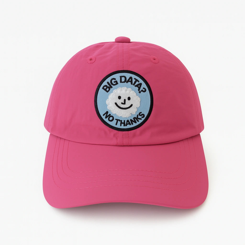 Gorra Unisex “BIG DATA? NO THANKS” – Estilo Fresco con Actitud