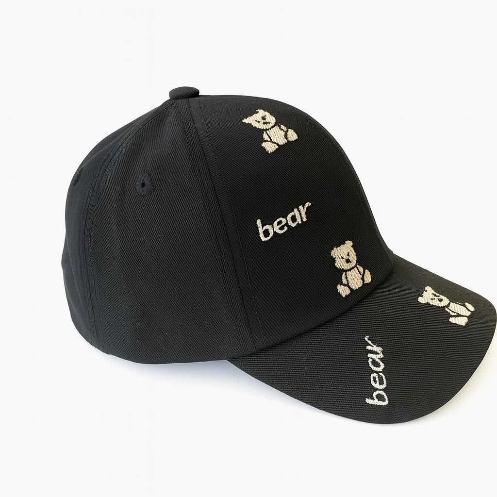 Gorra Infantil “Bear” con Bordados – Estilo y Diversión 🐻
