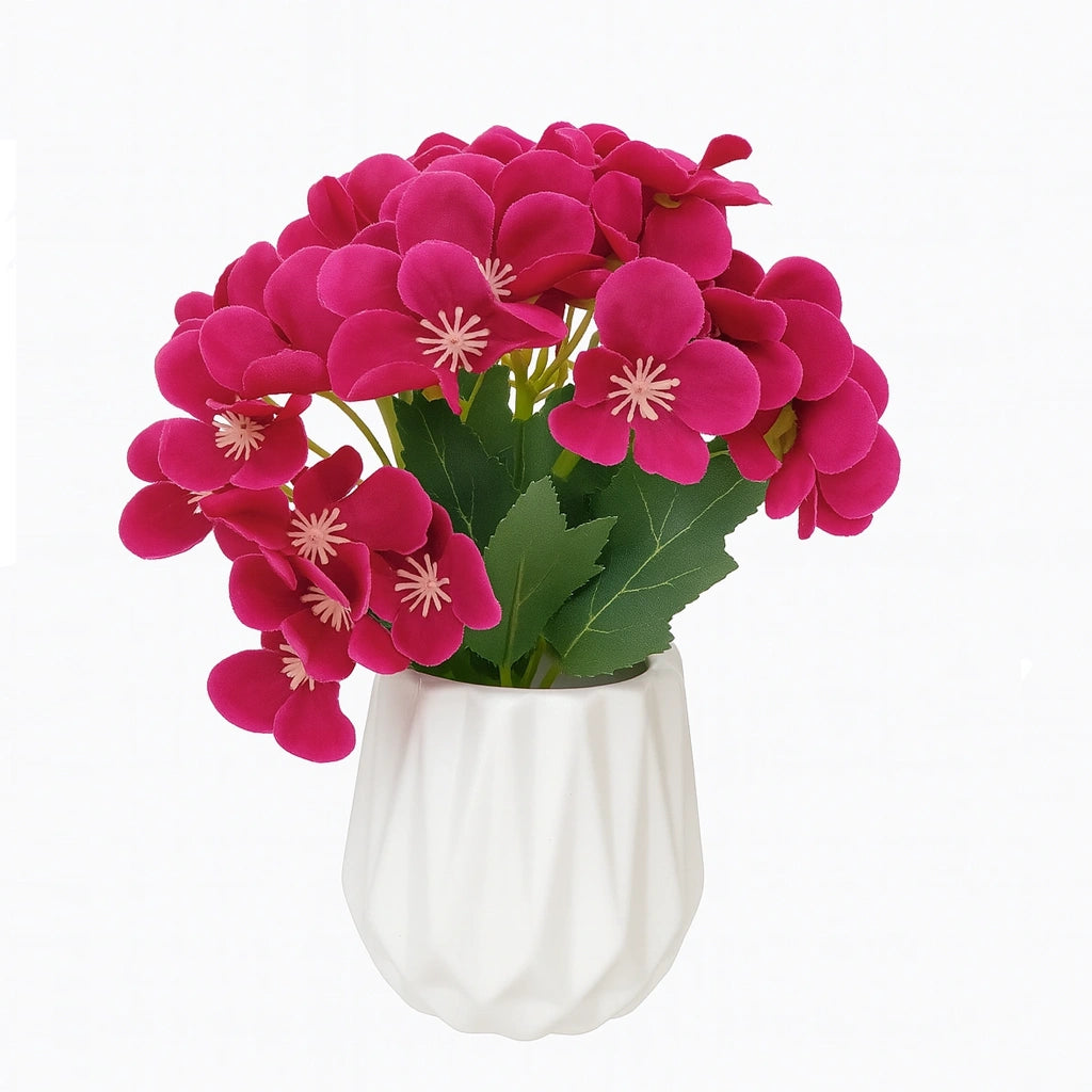 Arreglo Floral Artificial Elegante con Maceta Decorativa