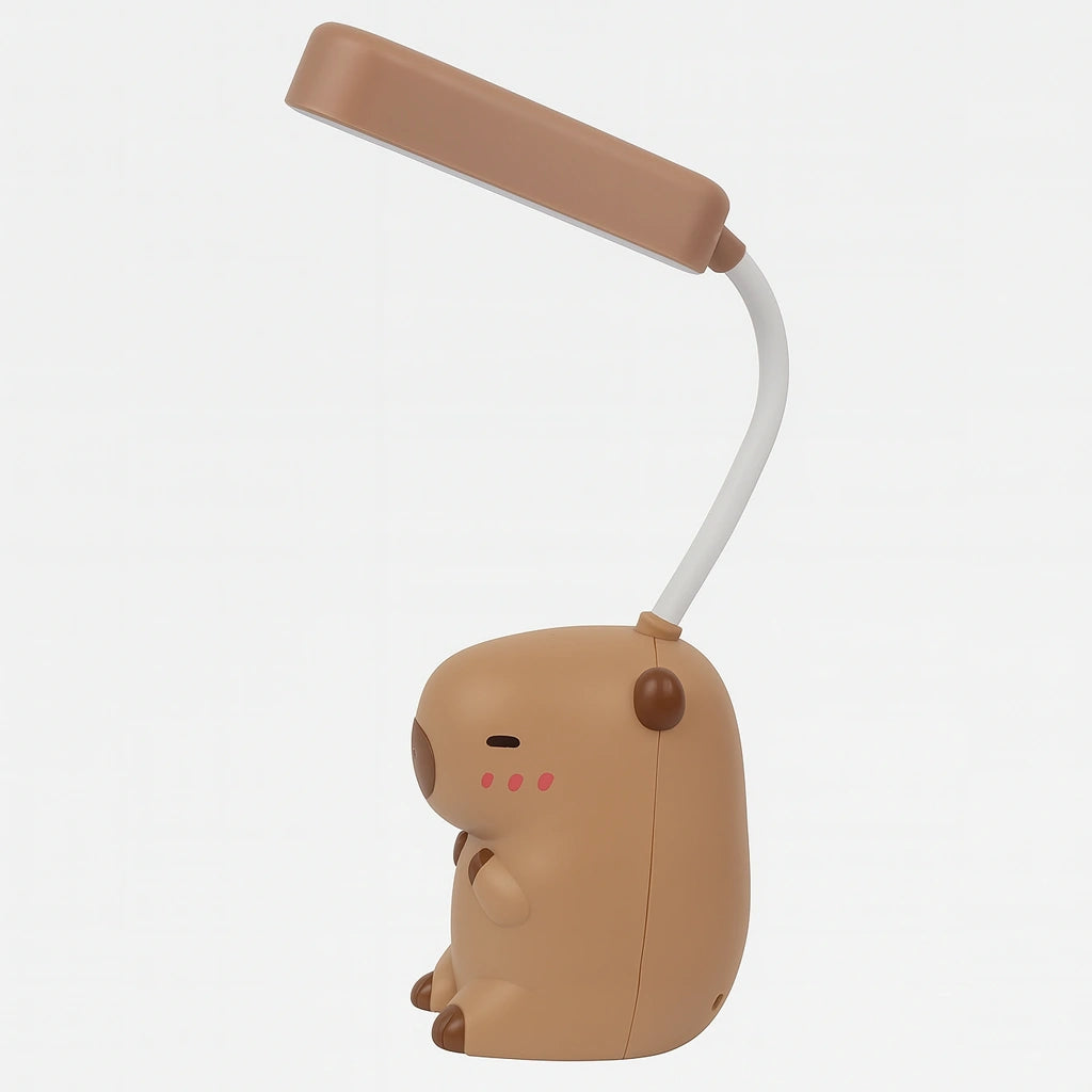 LÁMPARA DE MESA NOCHE – DISEÑO CAPIBARA CON TAJADOR