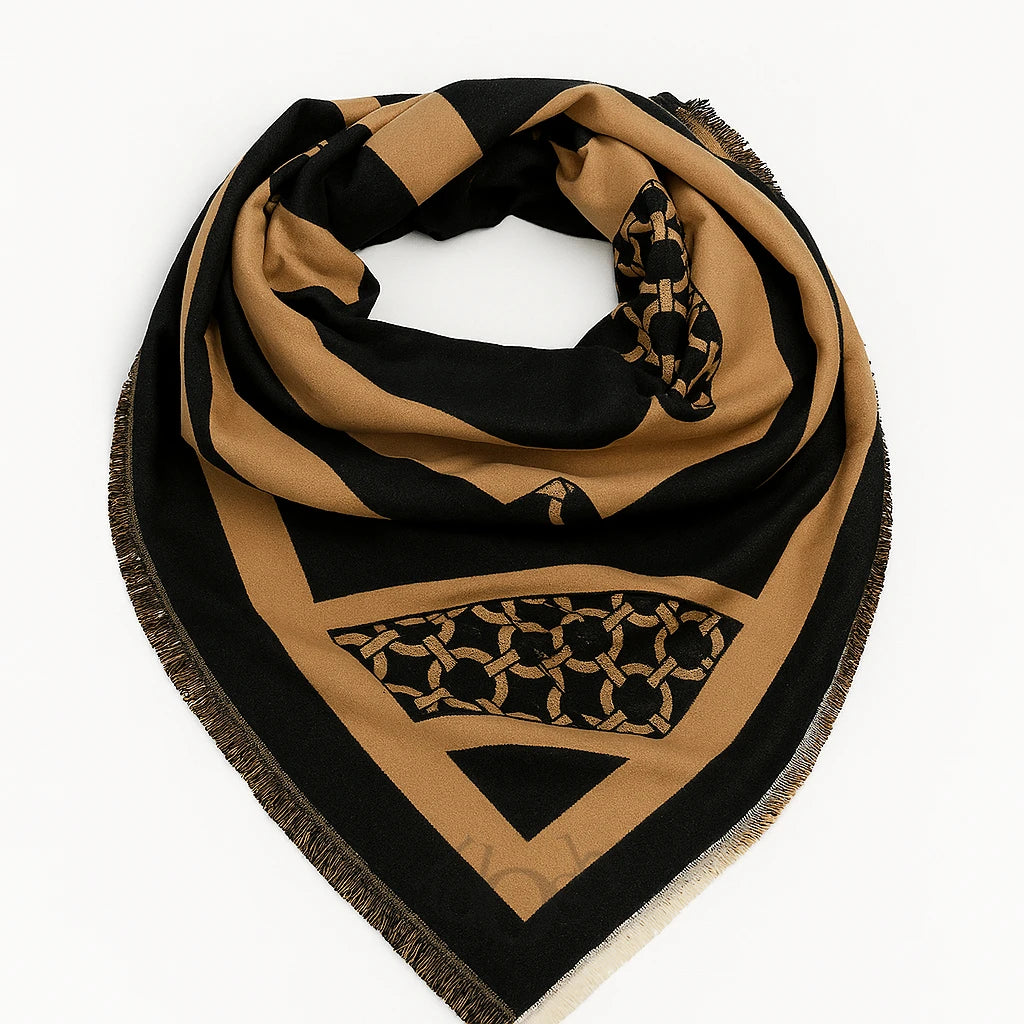 CHALINA REVERSIBLE “DUAL STYLE” PARA DAMA – ELEGANTE, CÁLIDO Y MODERNO