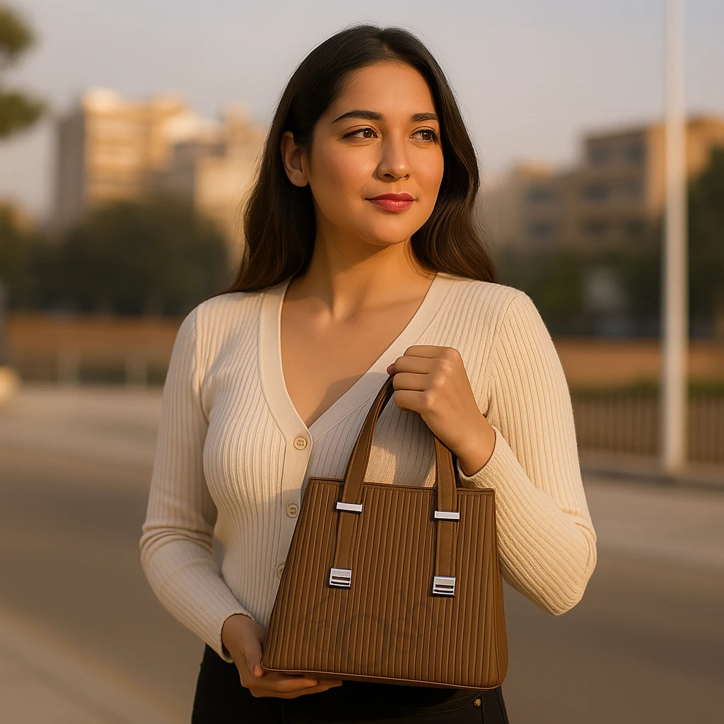 Cartera Texturizada con Llavero – Estilo Moderno y Versátil