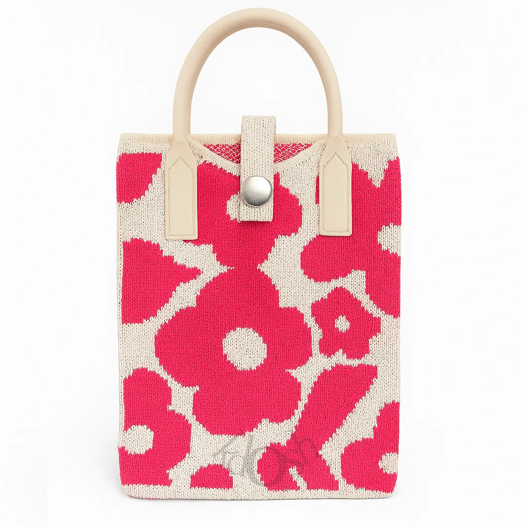 Mini Bolso Tejido Compacto con Diseños Exclusivos