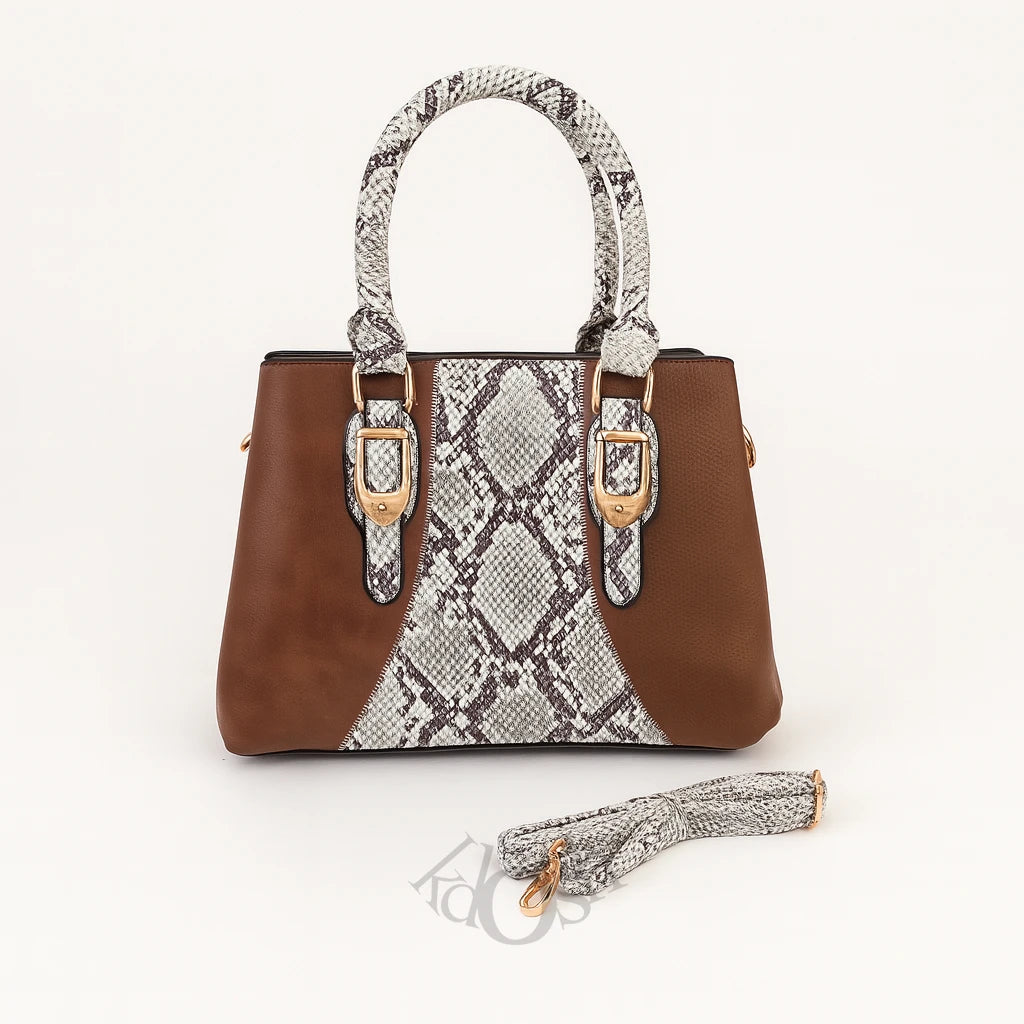 Cartera de Dama Estilo Serpiente – Elegancia Sofisticada