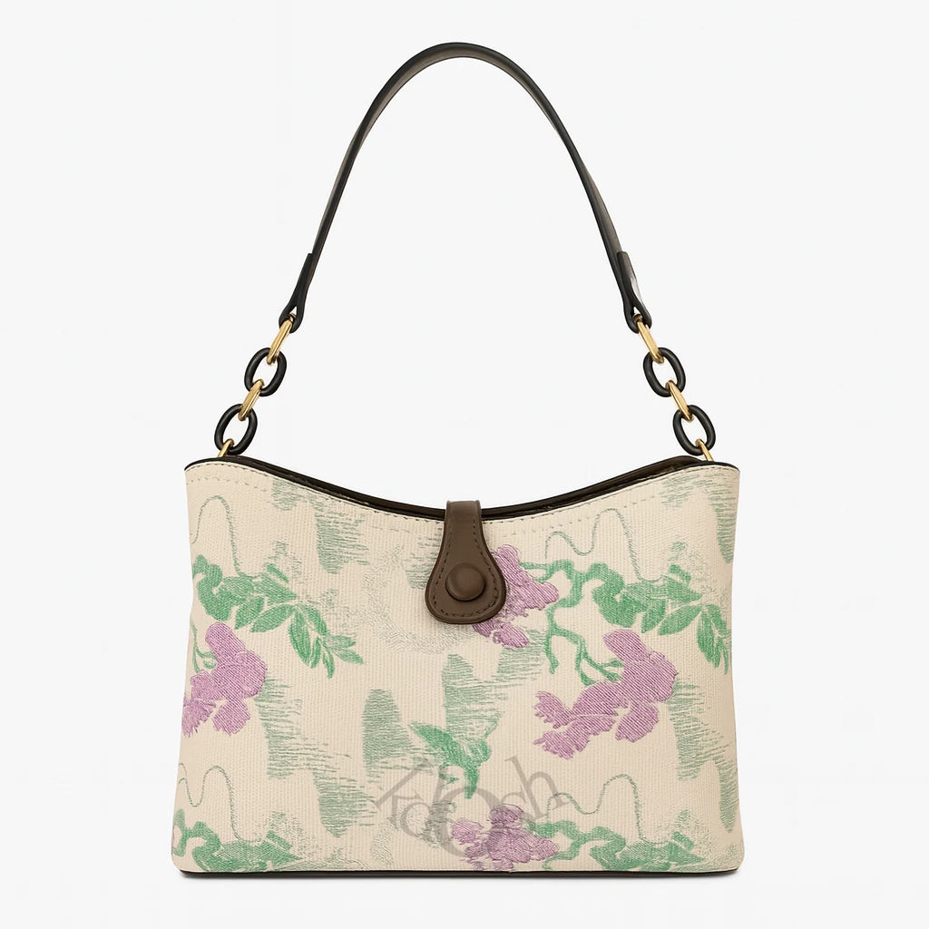 Cartera con Estampado Floral – Encanto Romántico y Estilo Chic