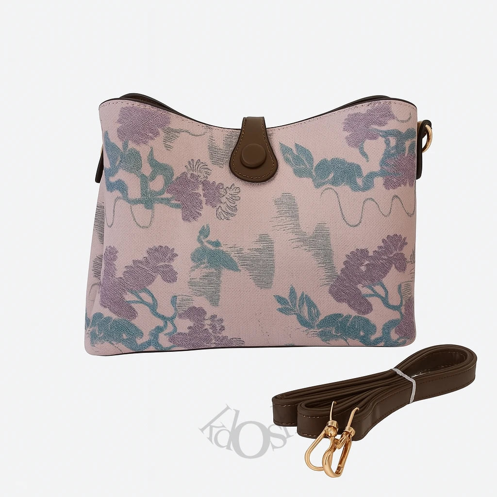 Cartera con Estampado Floral – Encanto Romántico y Estilo Chic