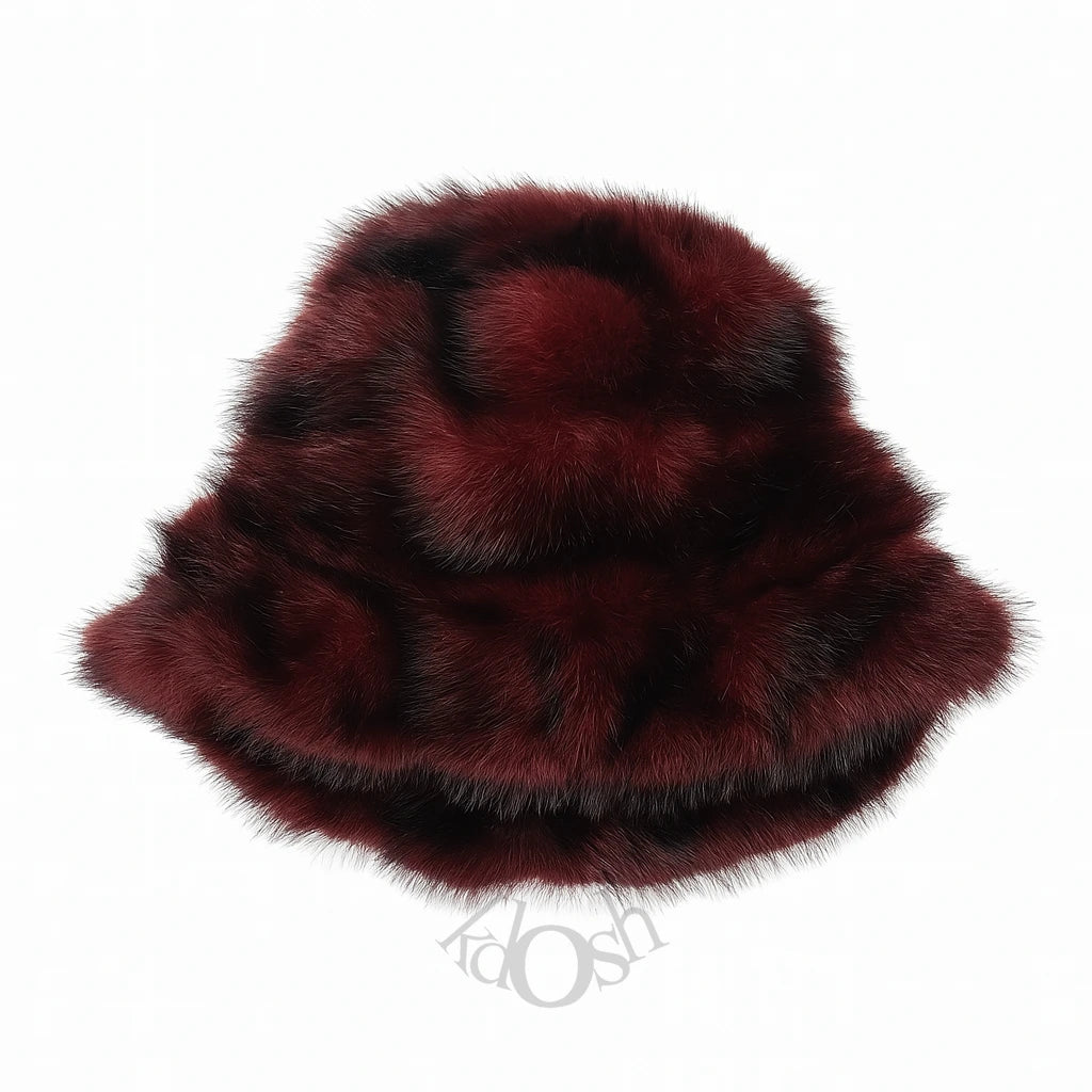 Sombrero de Piel Sintética para Mujer – Glamour y Calidez