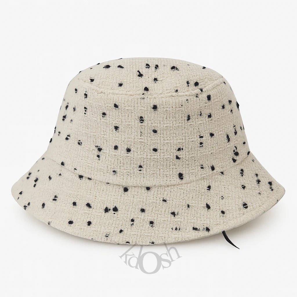 Sombrero de Moda con Estilo Moteado