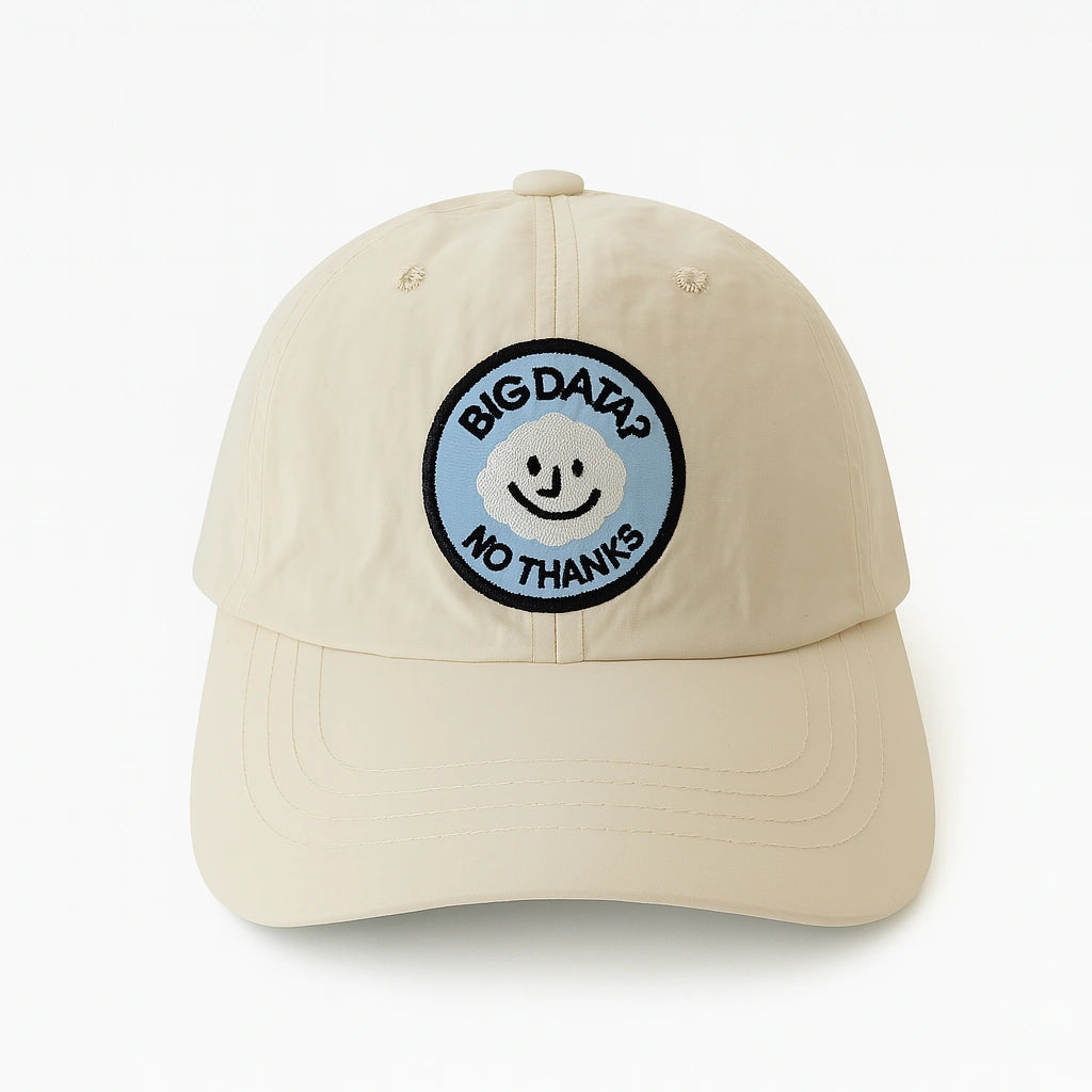 Gorra Unisex “BIG DATA? NO THANKS” – Estilo Fresco con Actitud