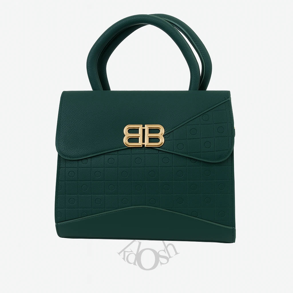 Cartera Texturizada con Solapa – Elegancia Urbana y Estilo Profesional