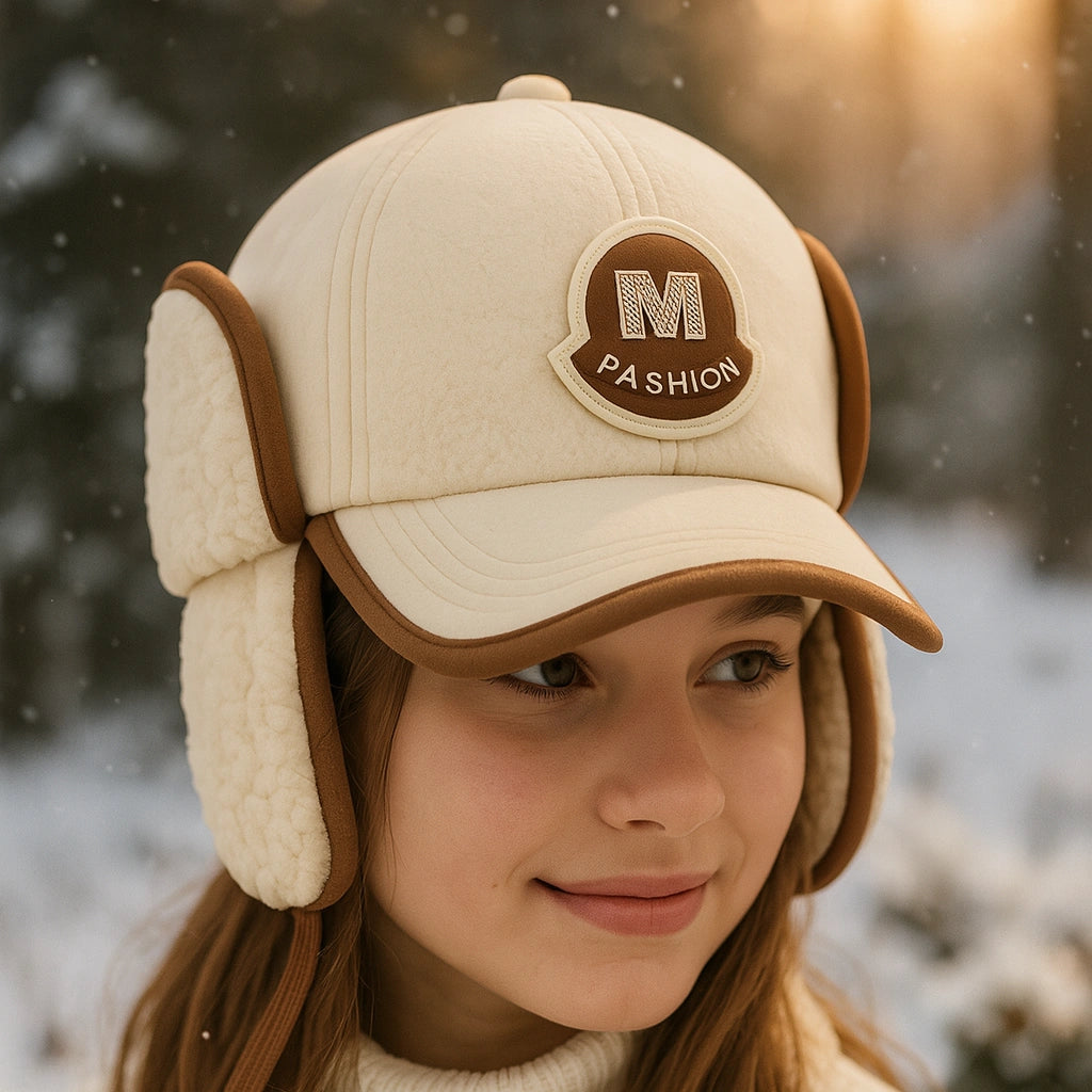 Gorra Invernal con Orejeras de Peluche – Calidez y Estilo