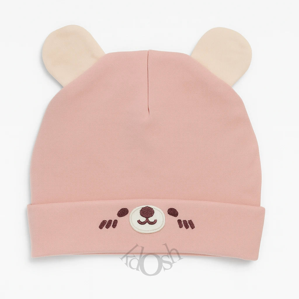 GORROS DE BEBÉ CON DISEÑOS DE OSITOS