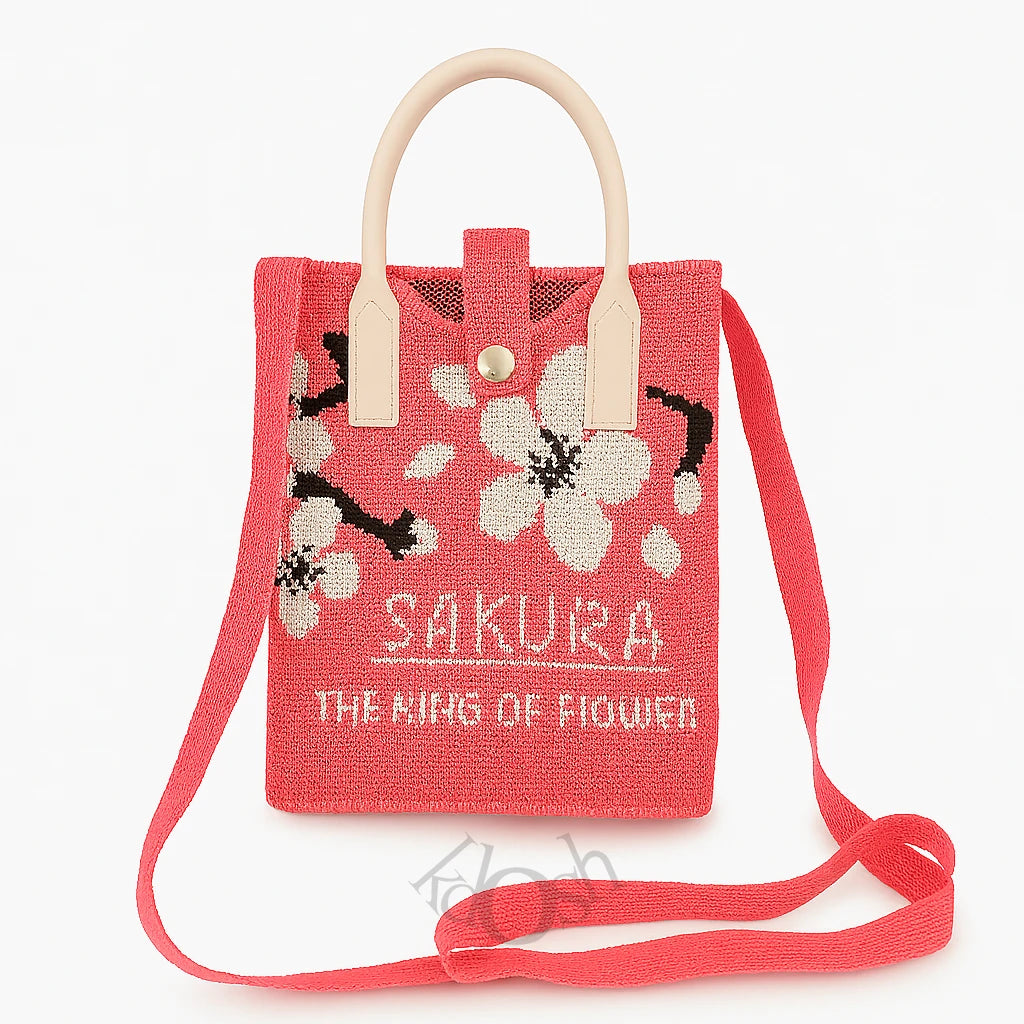 Mini Bolso Tejido Compacto con Diseños Exclusivos
