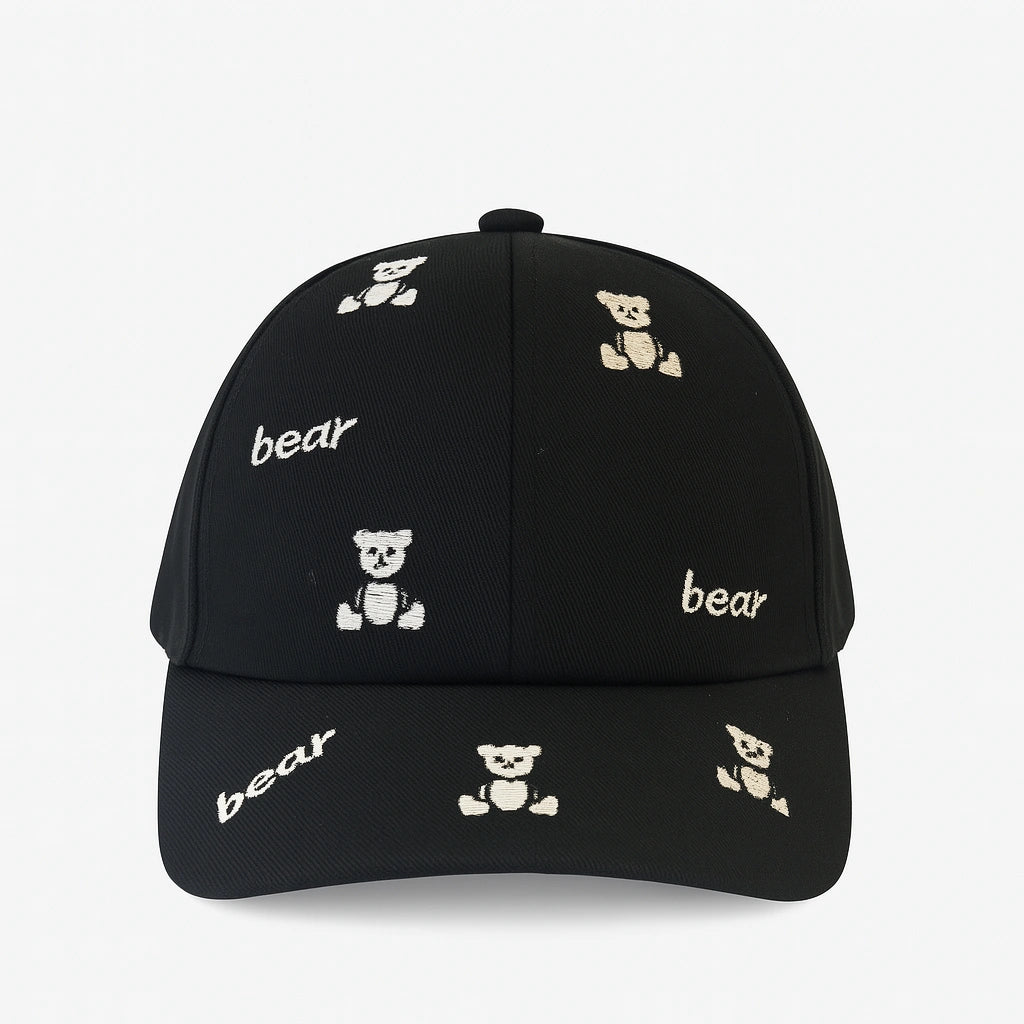 Gorra Infantil “Bear” con Bordados – Estilo y Diversión 🐻