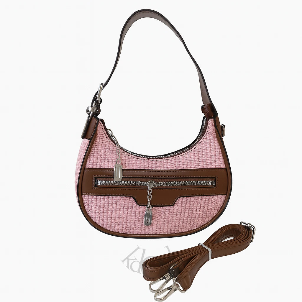 Cartera con Textura Natural – Estilo Minimalista y Casual Chic