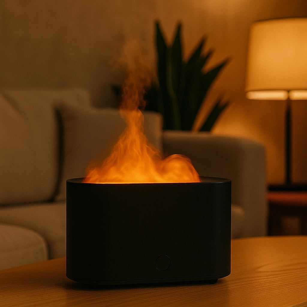 HUMIDIFICADOR DIFUSOR CON EFECTO LLAMA
