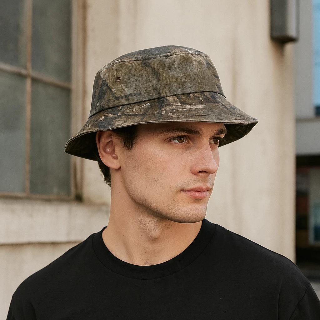 Sombrero de sol estilo militar camuflado