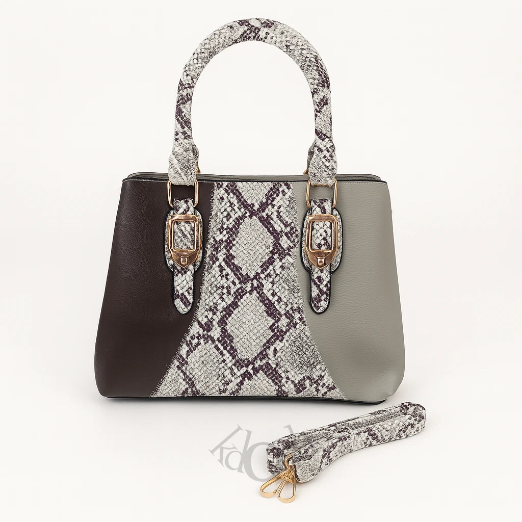 Cartera de Dama Estilo Serpiente – Elegancia Sofisticada