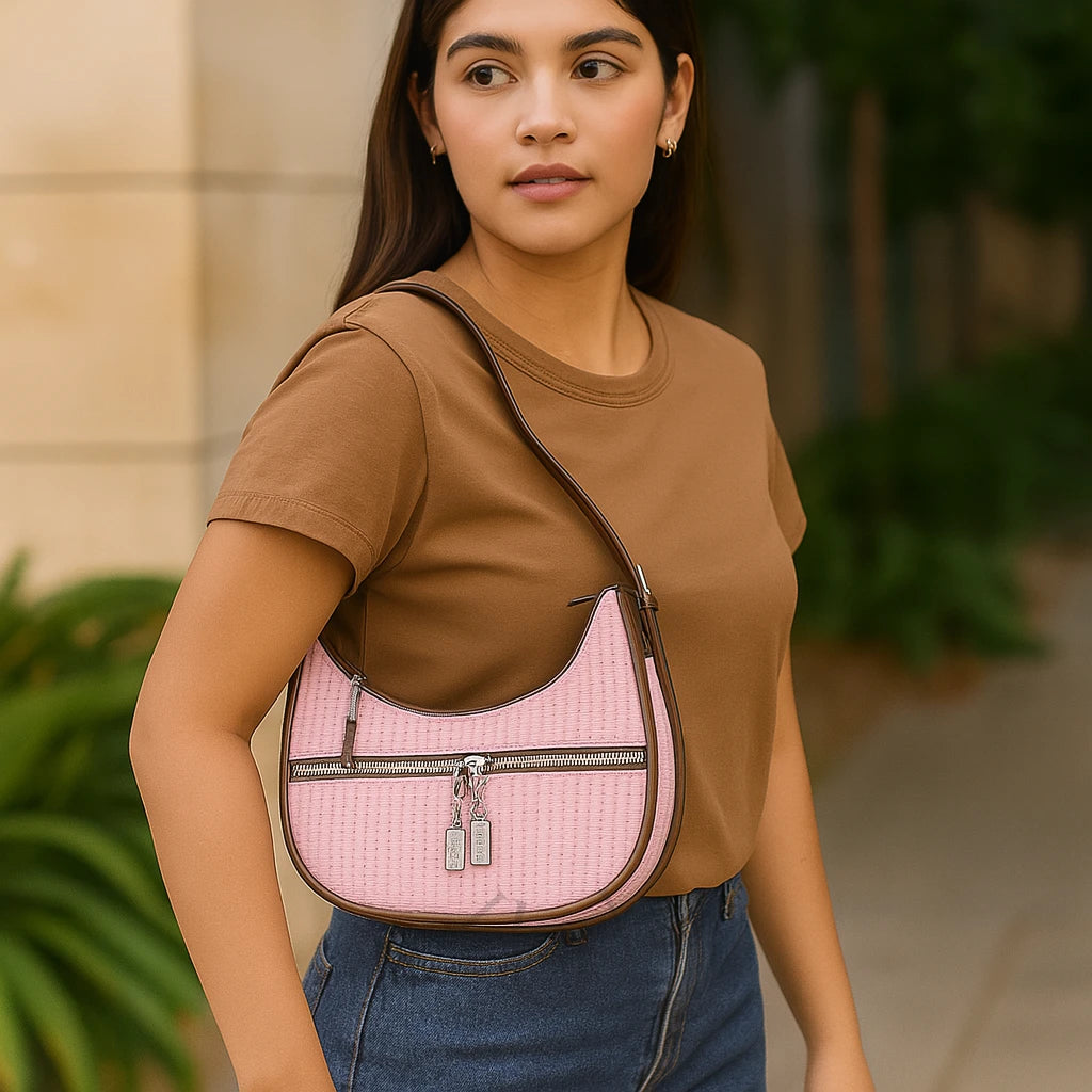 Cartera Texturizada con Diseño Minimalista – Estilo Natural y Urbano