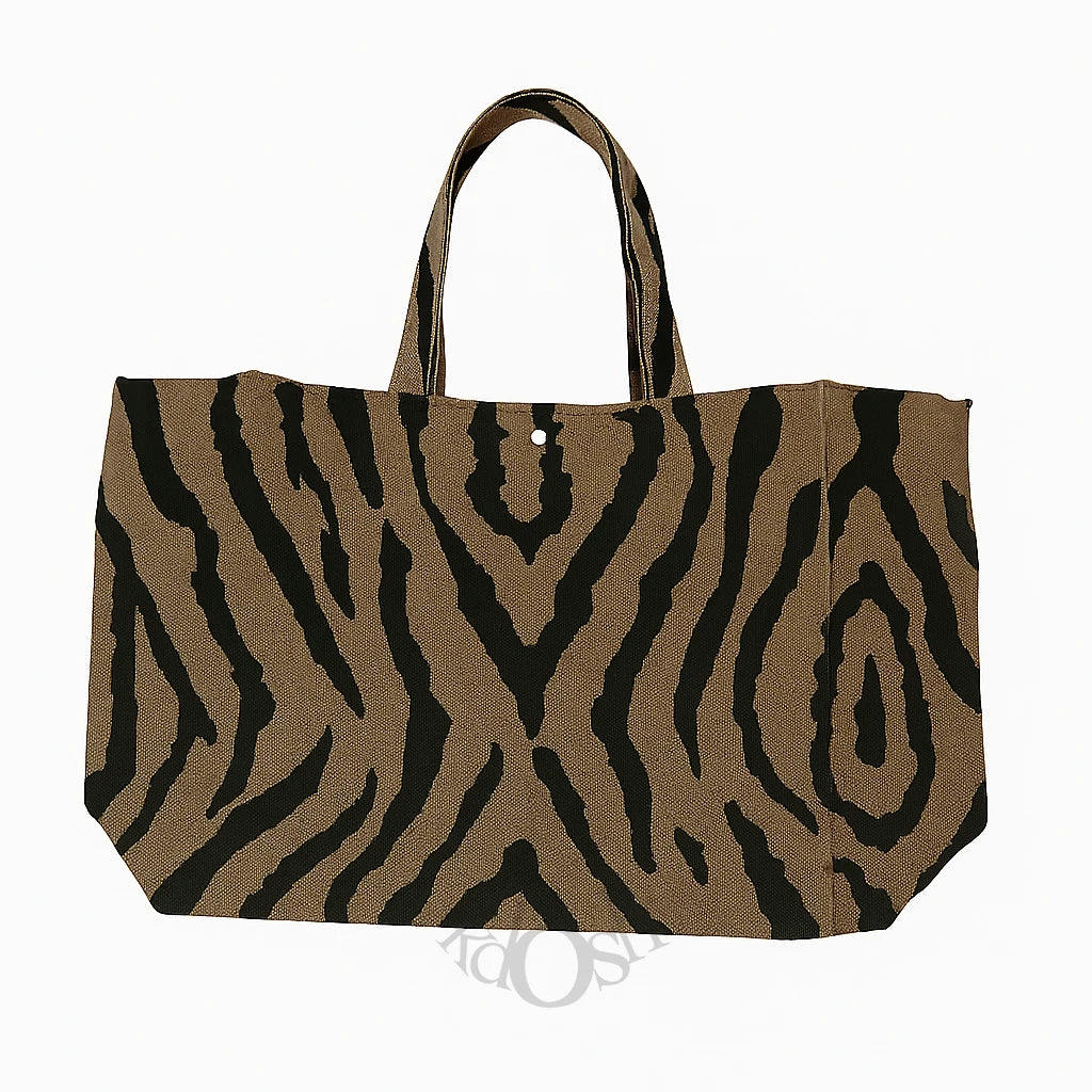 Bolso XL con Estampado Abstracto – Espacioso y Moderno