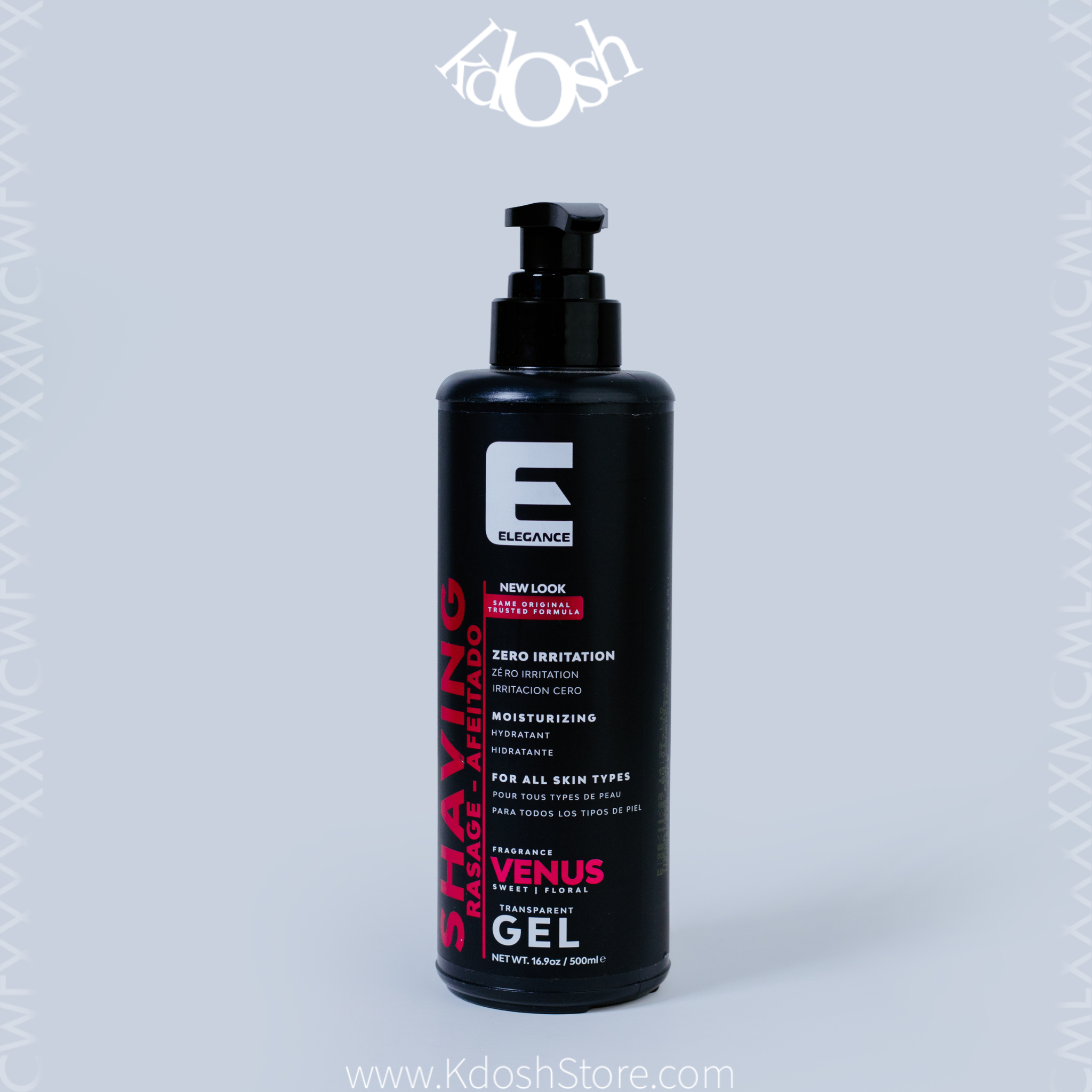 GEL DE AFEITAR 500ml - ELEGANCE