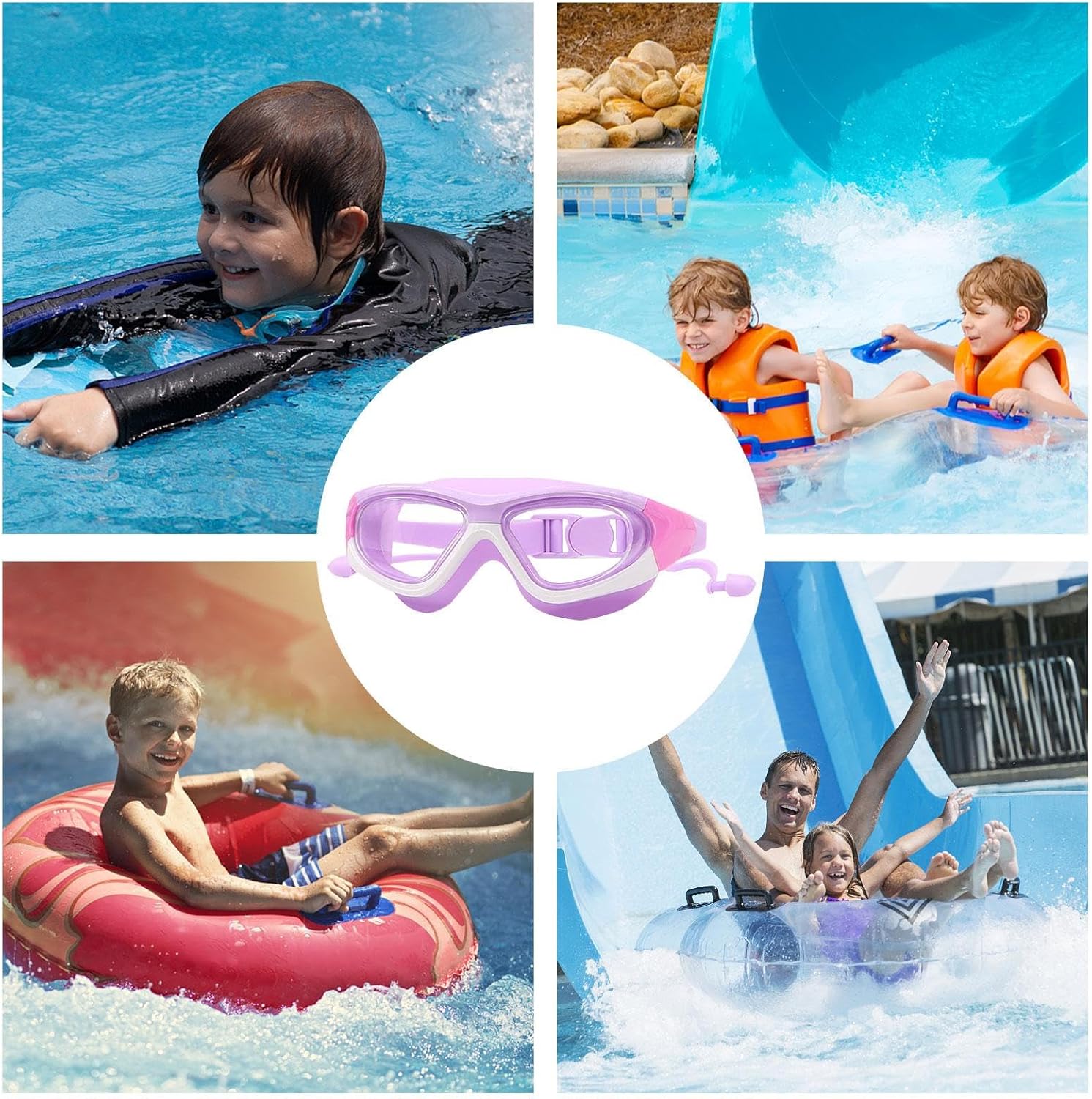 Lentes de Natación Antivaho con Protección UV Total 🏊‍♂️