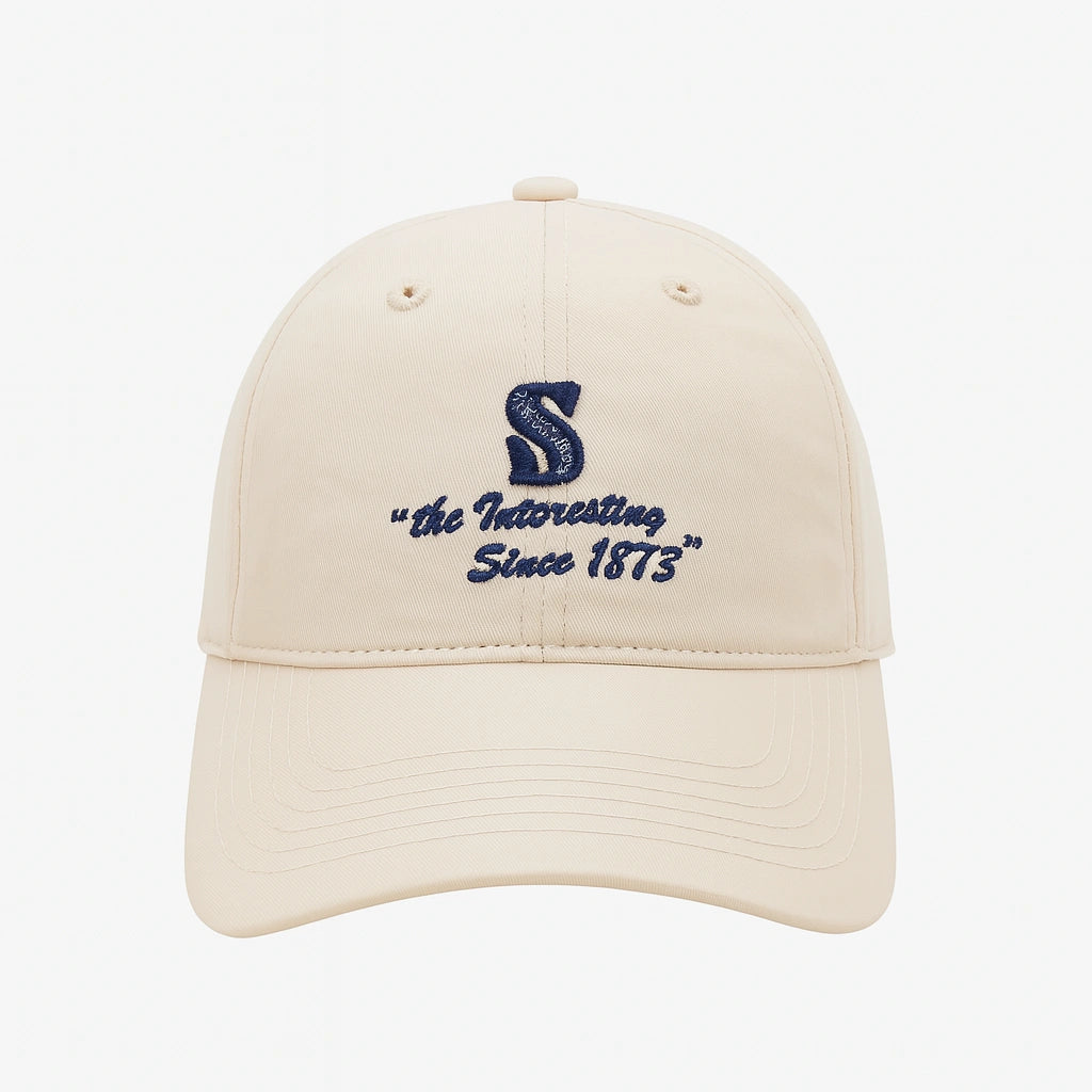 Gorra Unisex Estilo Streetwear con Inicial “S - Since 1683”
