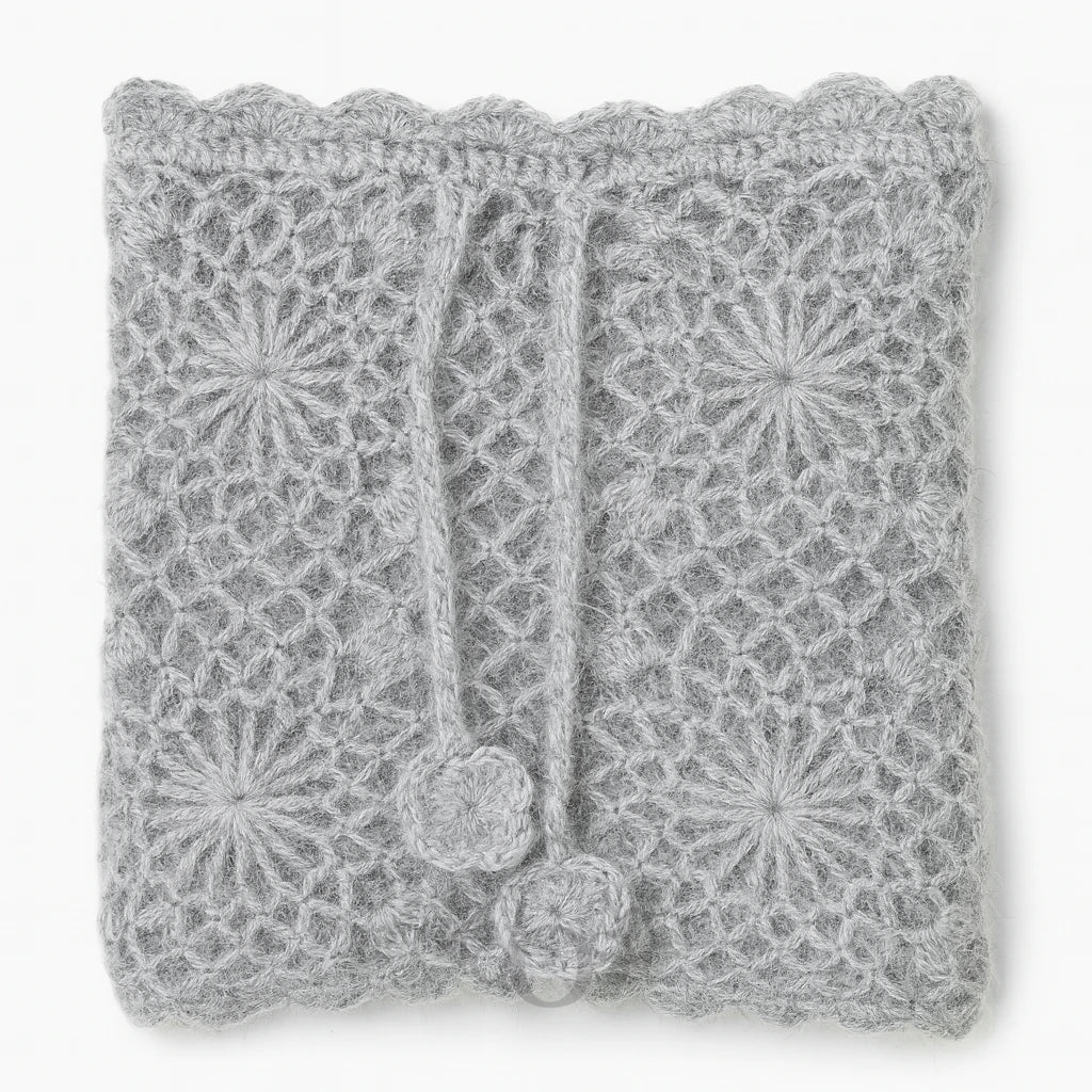 BEANIE BUFANDA 2 EN 1 TEJIDO CON TEXTURA SUAVE