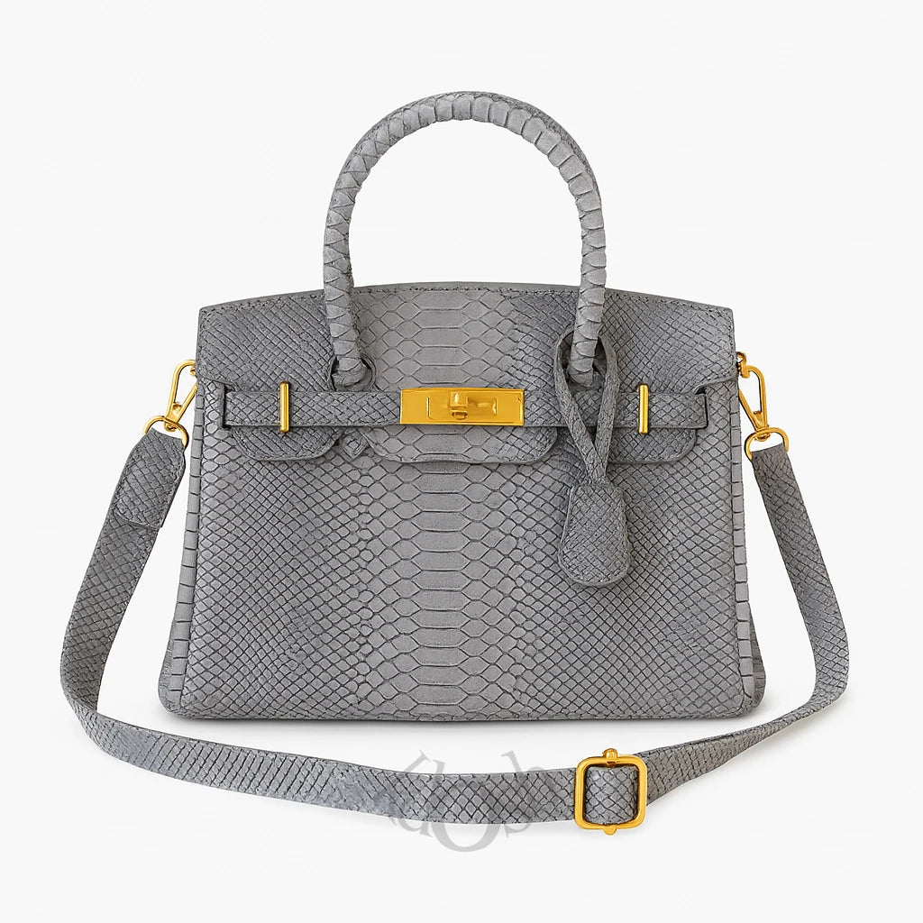 Cartera Estilo Piel de Serpiente – Lujo y Elegancia Atemporal