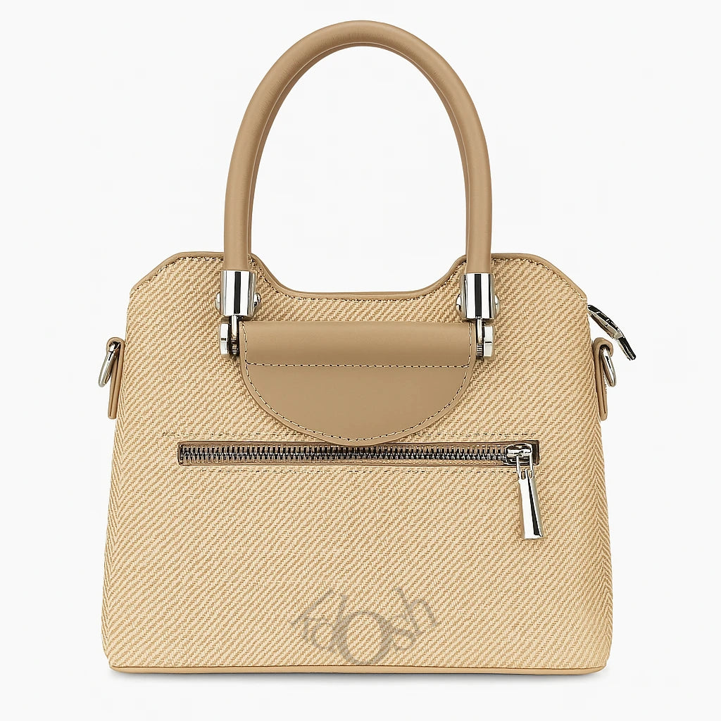 Cartera Texturizada con Llavero Chic