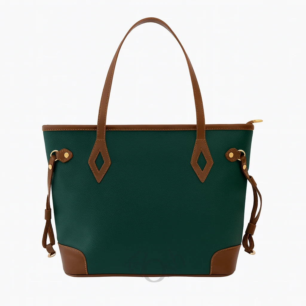 BOLSO BICOLOR ELEGANTE – AMPLITUD Y ESTILO