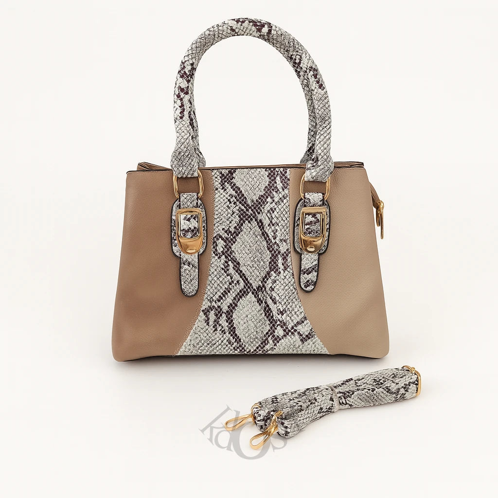 Cartera de Dama Estilo Serpiente – Elegancia Sofisticada