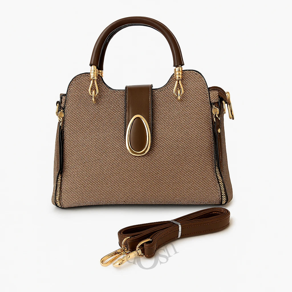 Cartera con Detalles en Cuero Sintético – Elegancia Funcional