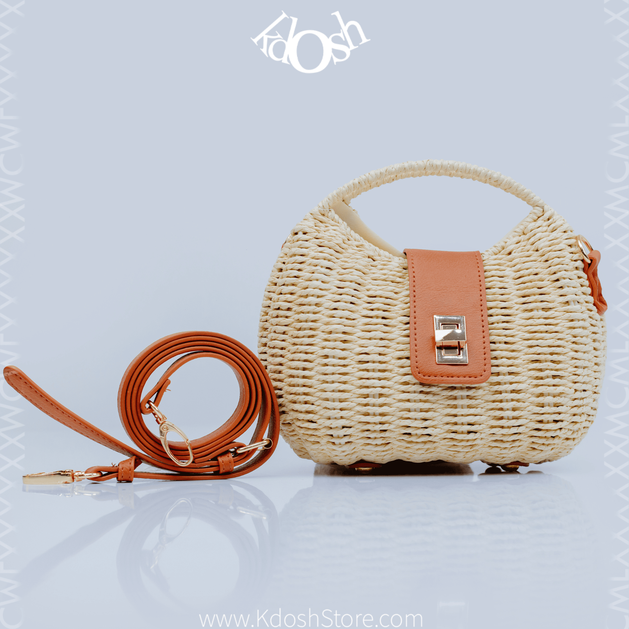 Bolso de Mimbre “Isla Chic” – Estilo Natural para Días de Sol