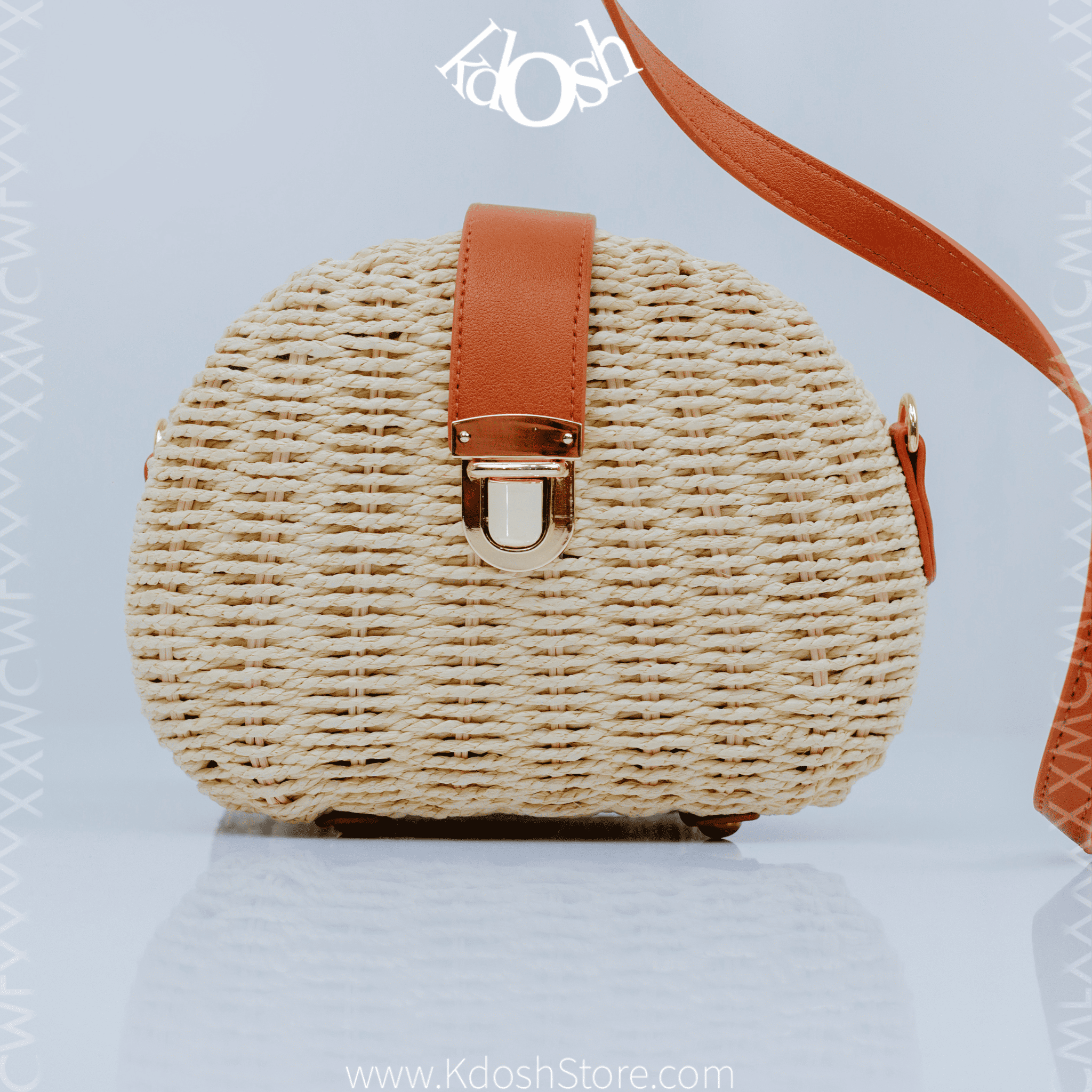 Bolso de Paja “Fresh Aura” – Elegancia Natural para tu Look Casual