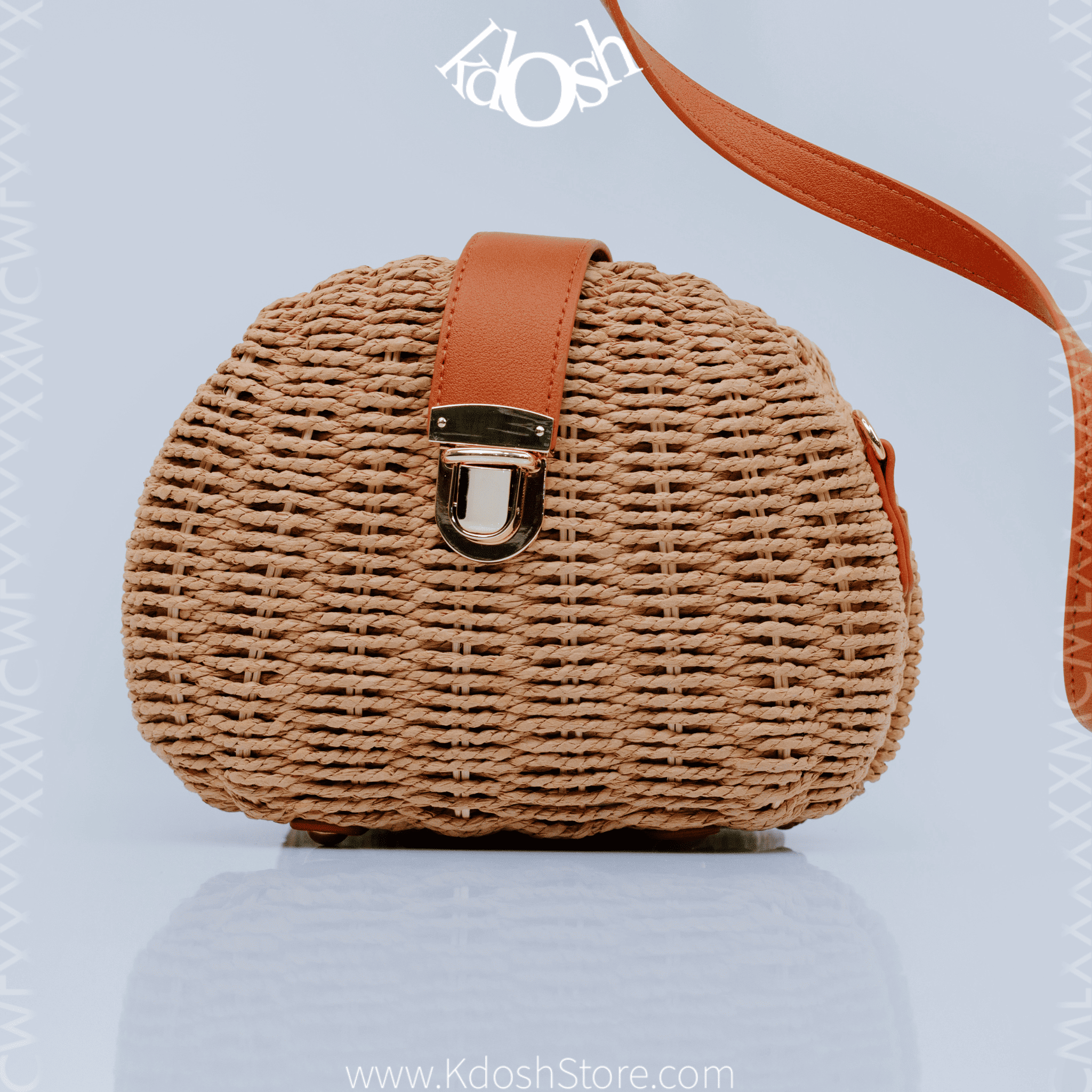 Bolso de Paja “Fresh Aura” – Elegancia Natural para tu Look Casual