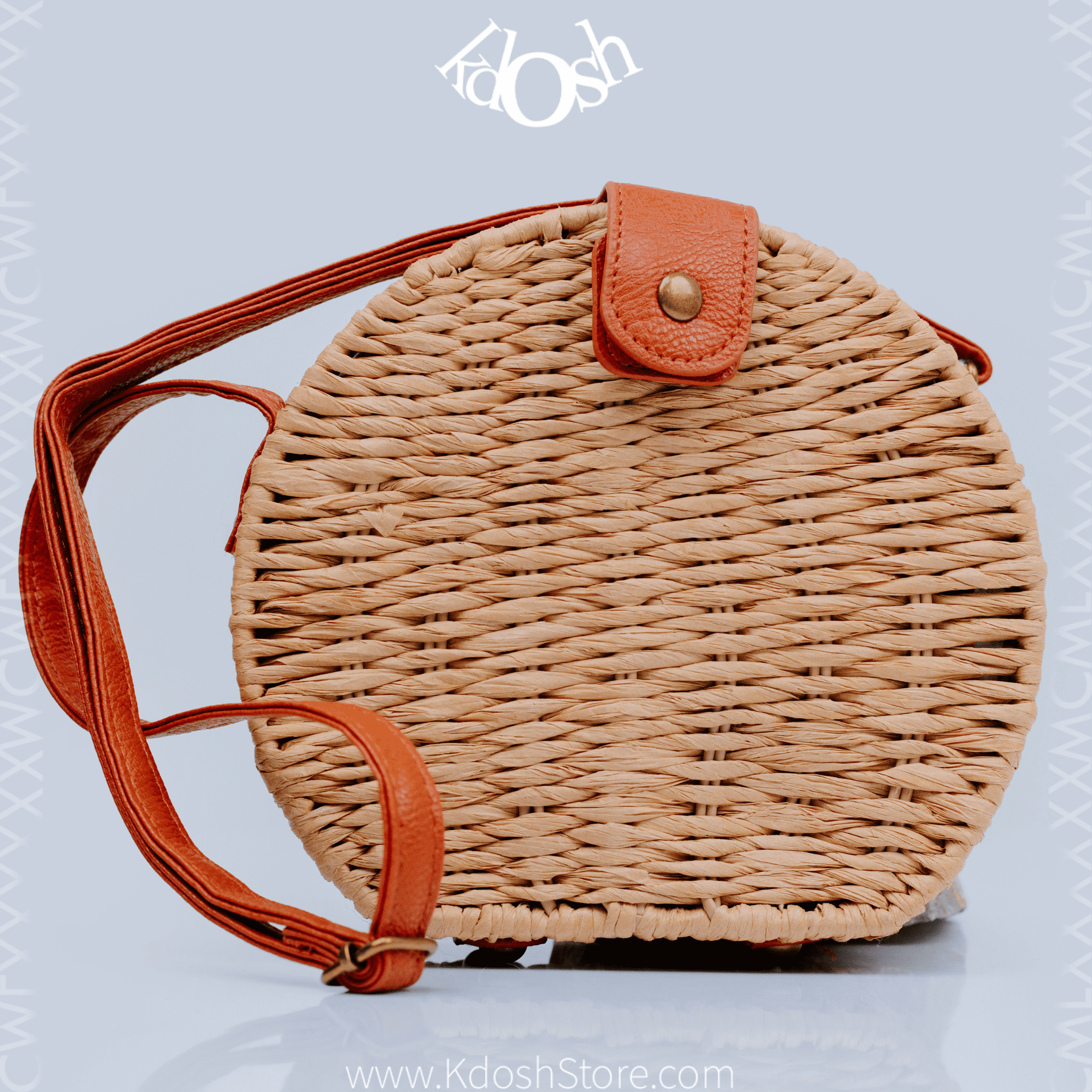 Cartera de Paja Redonda Boho Chic - Edición Limitada